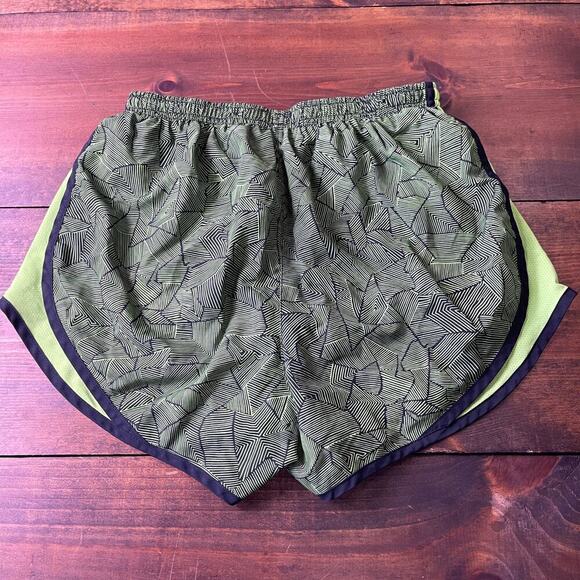 Nike Dri Fit Action Green Canopy Tempo Lined Running Shorts Women’s Medium - Picture 5 of 7